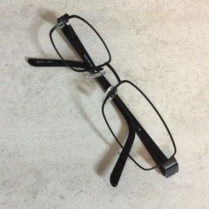 NWT Octavia Black metal eyeglasses new old stock